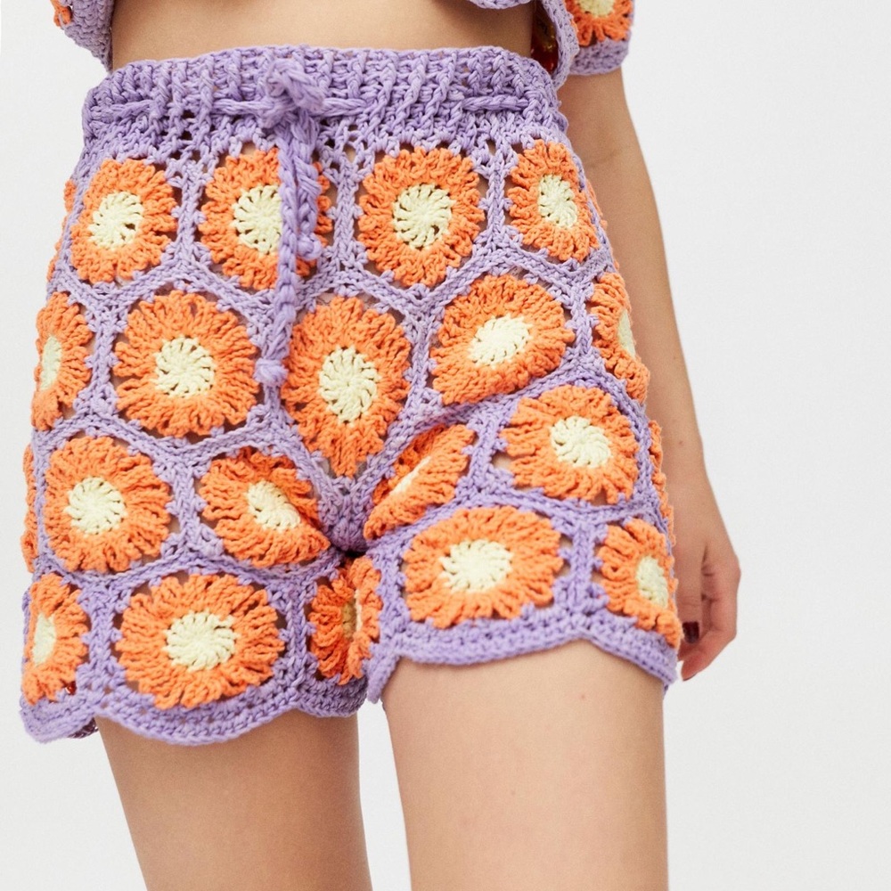 TACH Clothing Gloria Crochet Shorts